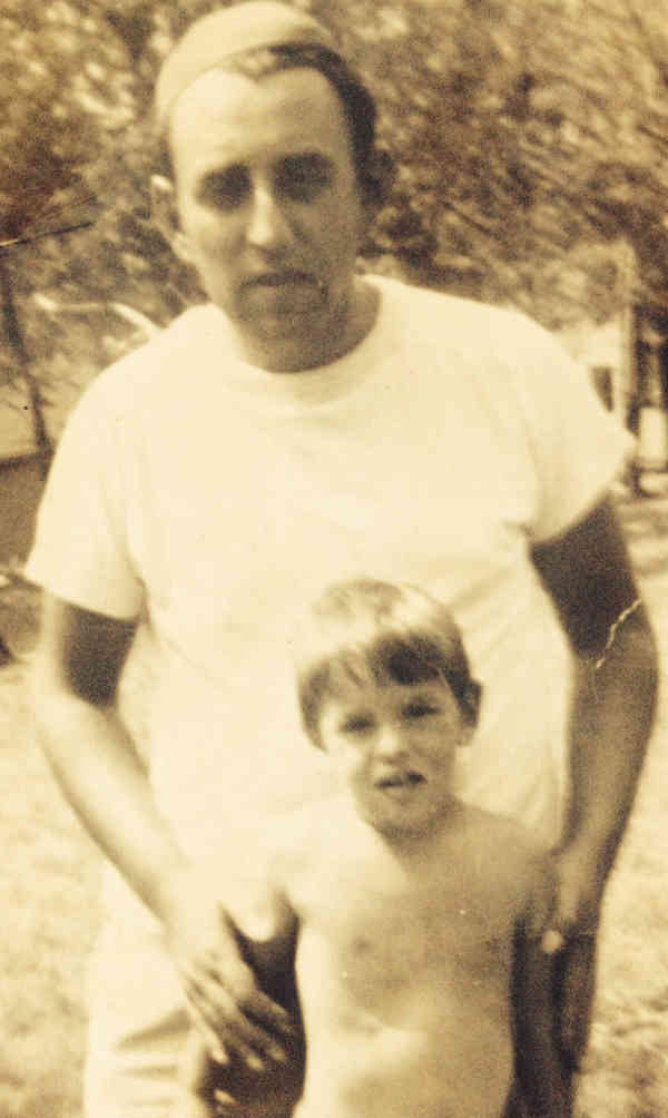 Dov Shurin (age 3) with his Father