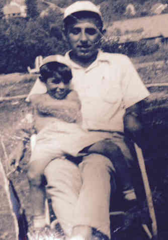 Dov Shurin (age 4) with his Father